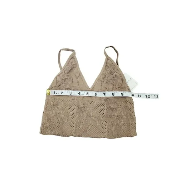 New Free People Movement Candy Seamless Bralette with lace detailing Sz XS/S - Picture 8 of 9